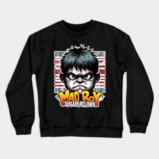 Mad Boy, For Freaks Only Crewneck Sweatshirt